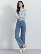 [26SS] 핏센 쿨 리오셀 와이드 데님 팬츠