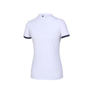  여성 골프 기능성 트로피컬 프린트 반팔 티셔츠