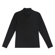  골프 볼빅 자가드메쉬 하이넥티셔츠