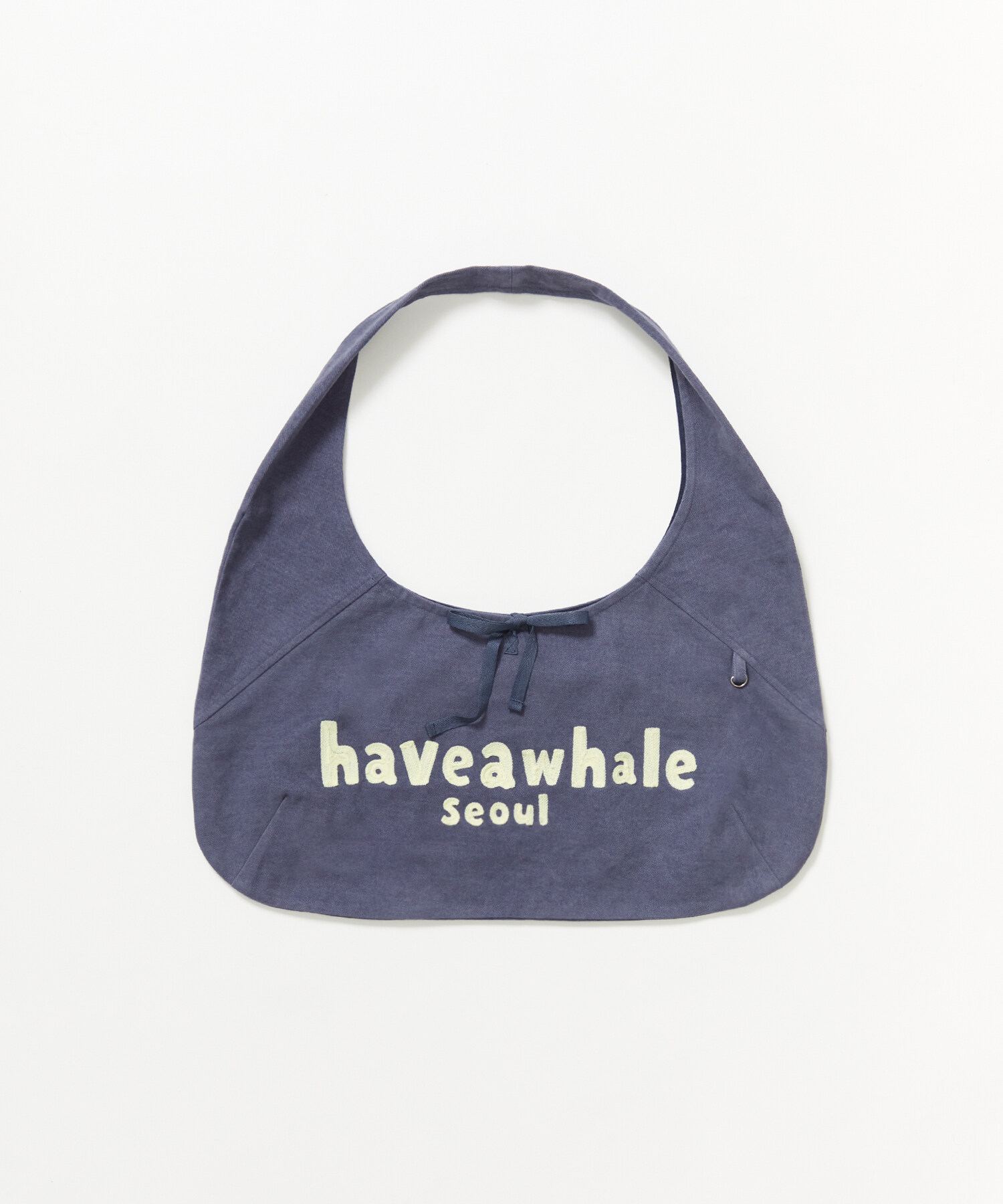 CHAIN STITCHED BAGUETTE ECO BAG 