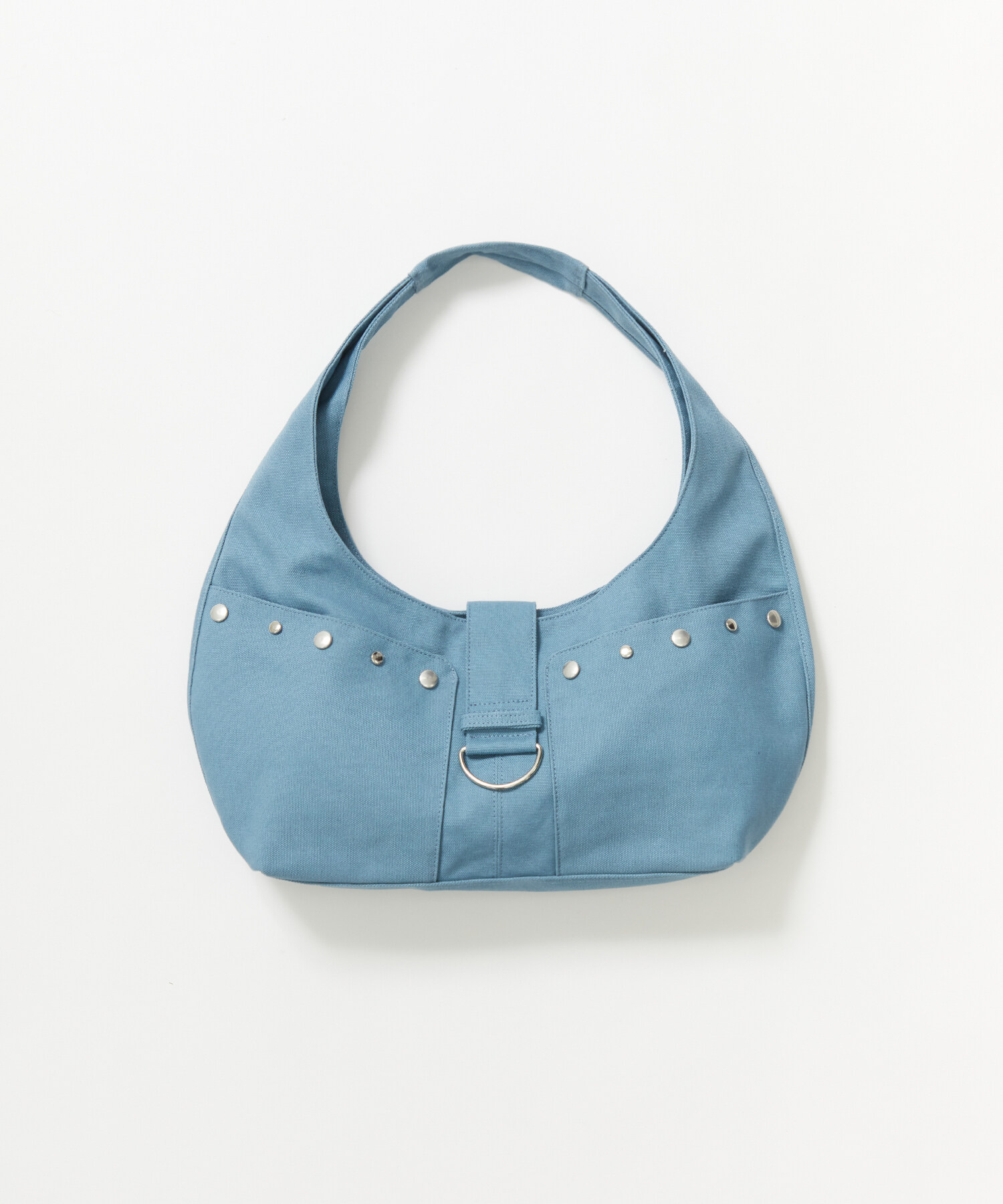 STUDDED CANVAS BAG