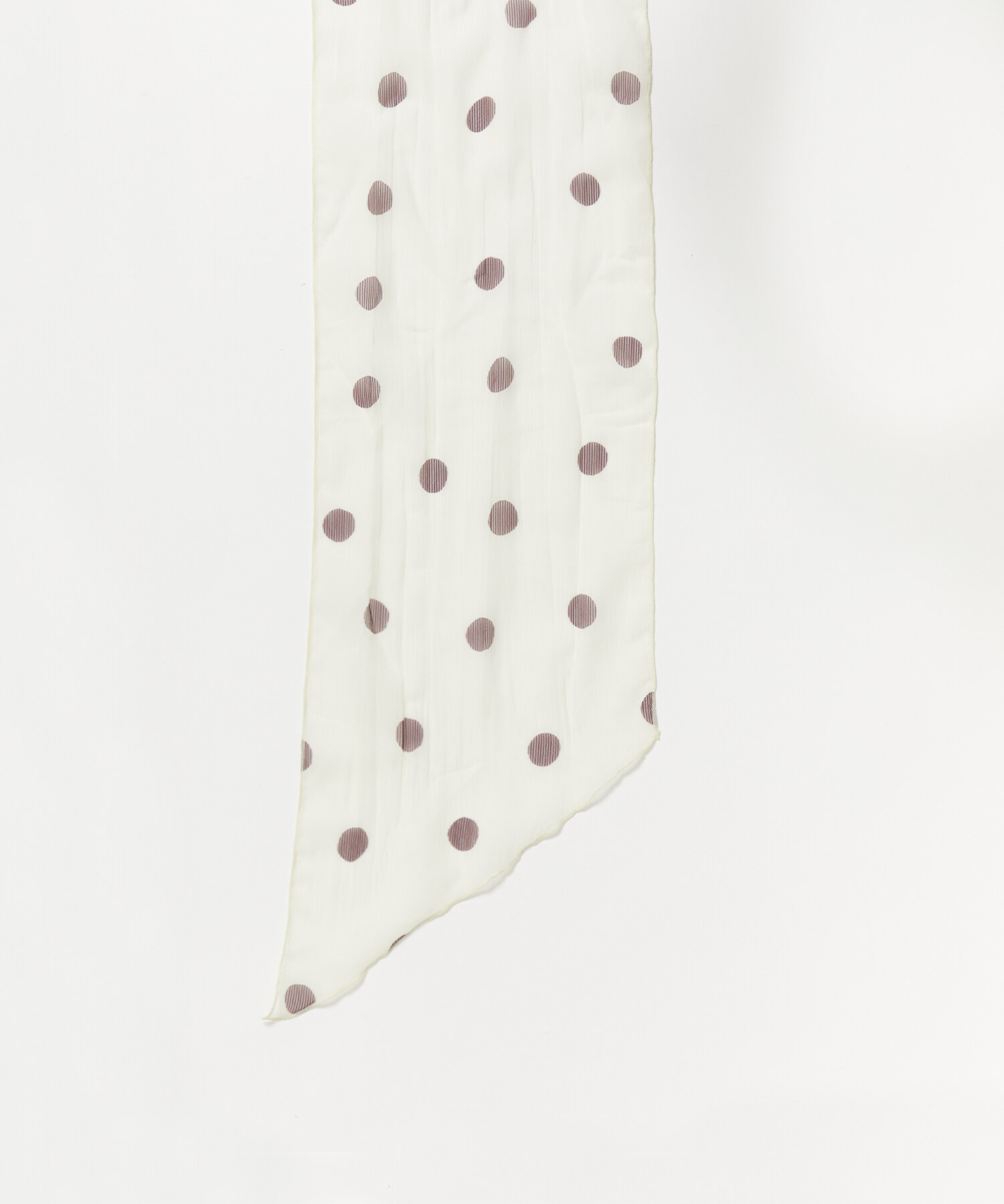 OAT CRINKLE DOT SCARF