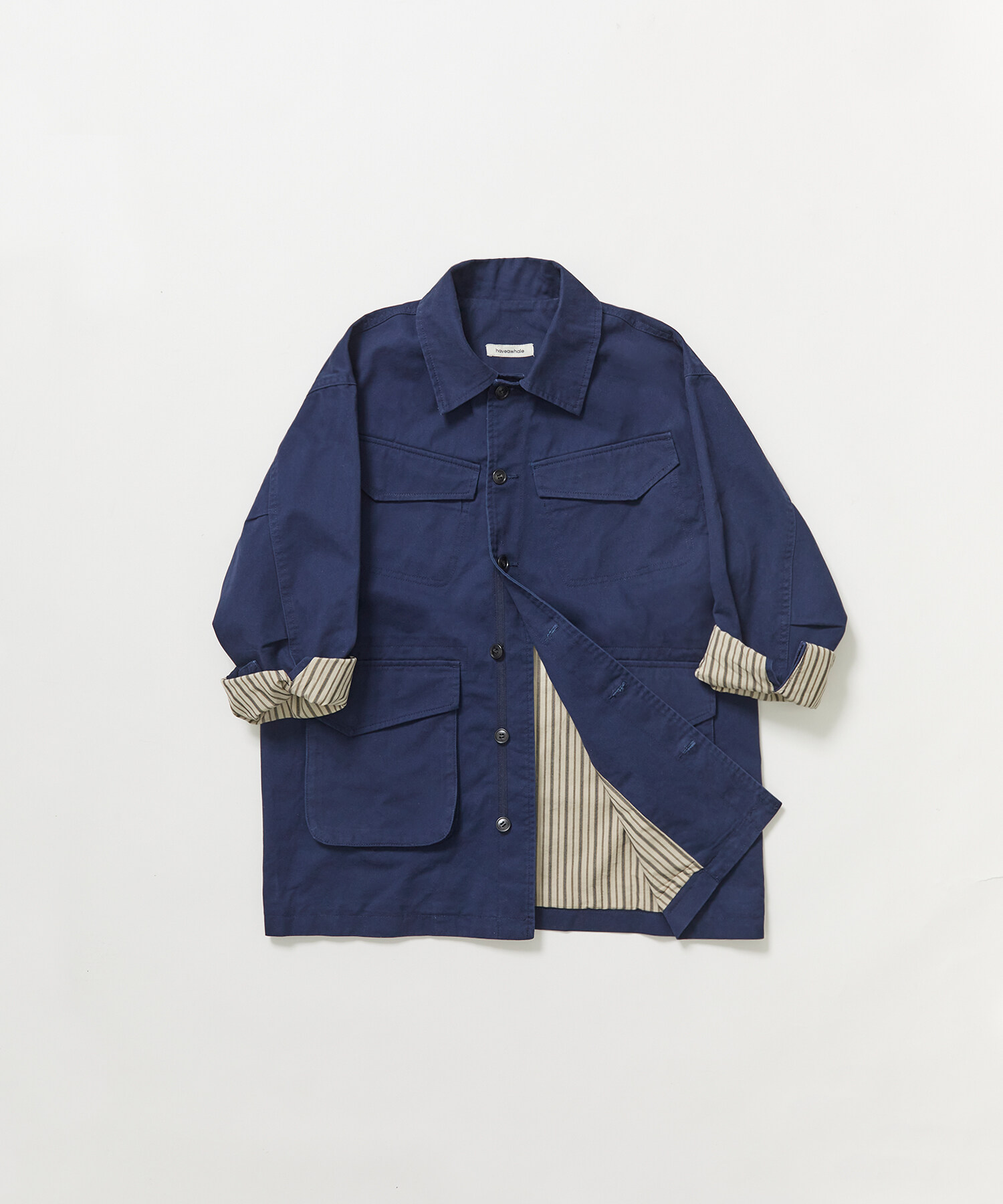 WASHED UTILITY JACKET 