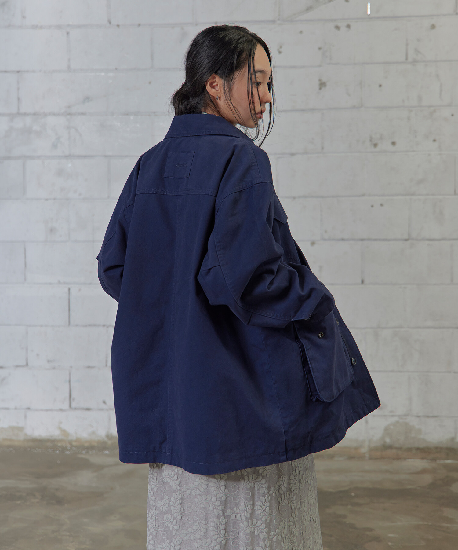 WASHED UTILITY JACKET 