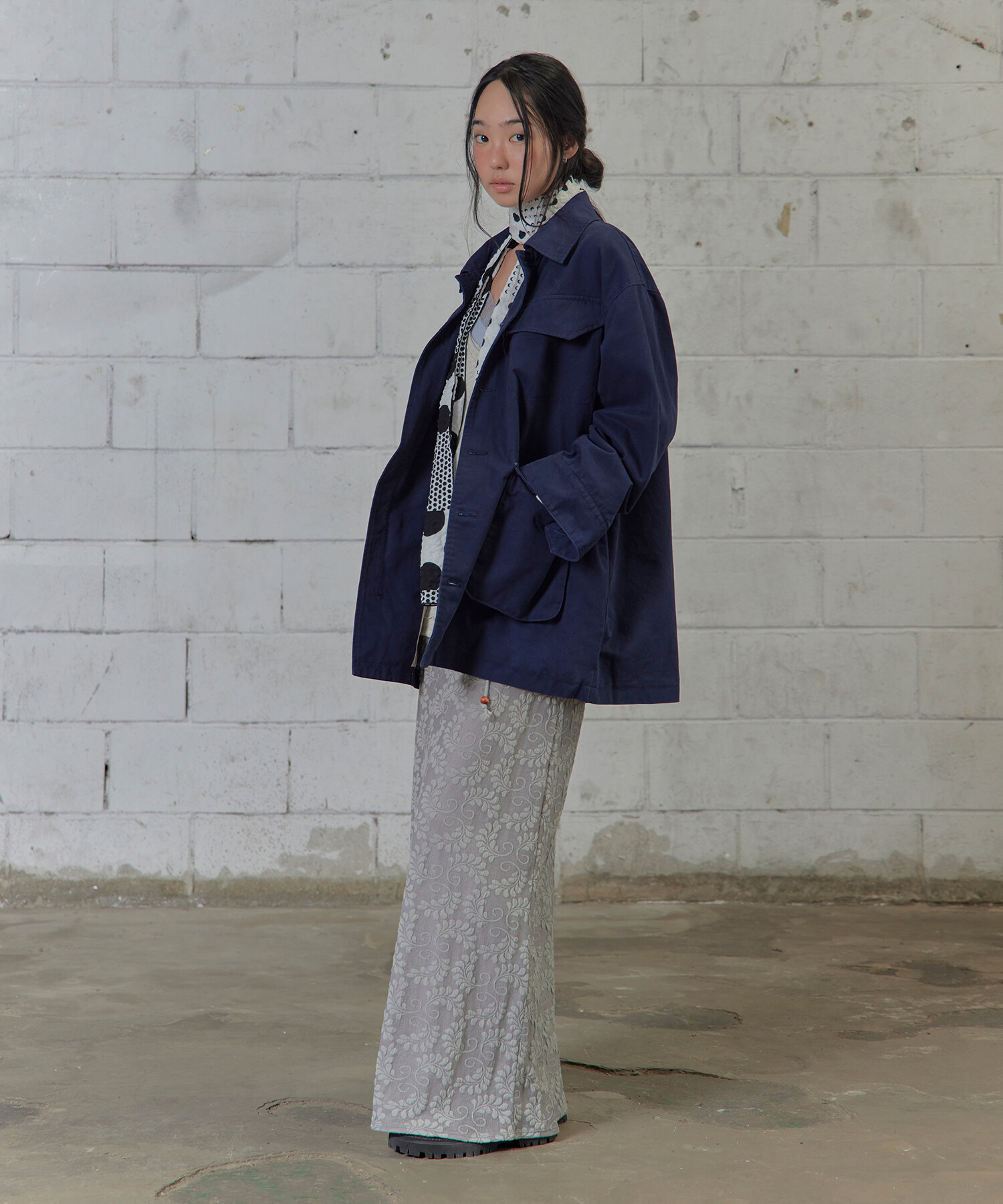 WASHED UTILITY JACKET 