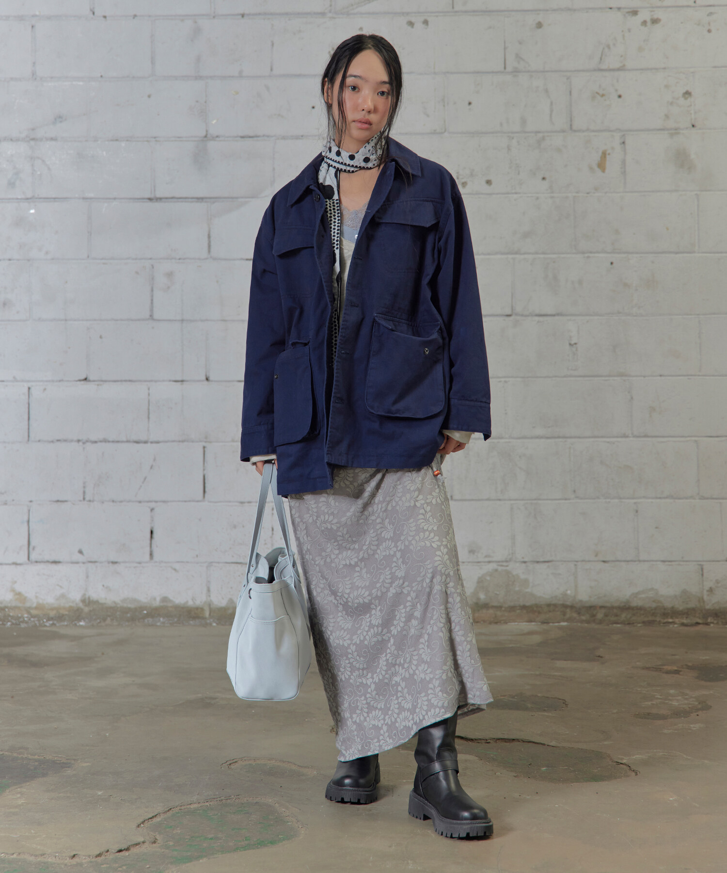 WASHED UTILITY JACKET 