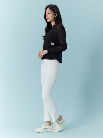 스트레치 부츠컷 롱팬츠