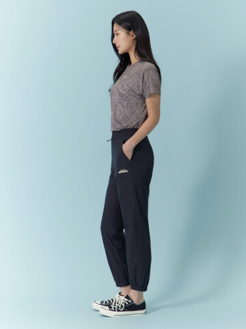 허리스트링 스포츠 풀밴딩 조거 롱팬츠