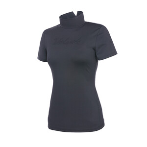  여성 골프 로고 반폴라 반팔 티셔츠